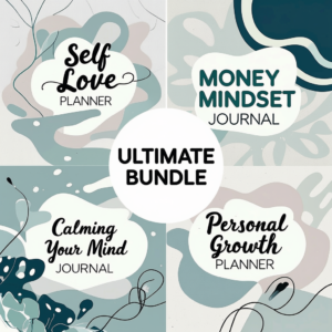 The Ultimate Glow-Up Planner Bundle: 4-in-1 Canva Template Collection